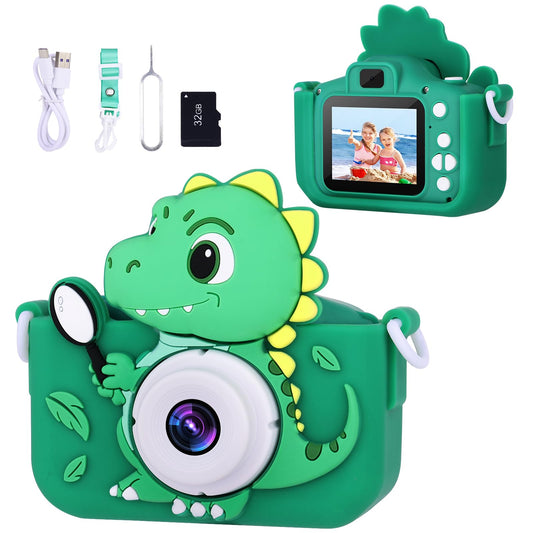 Envyvip dinosaur camera front view for easy kid photography