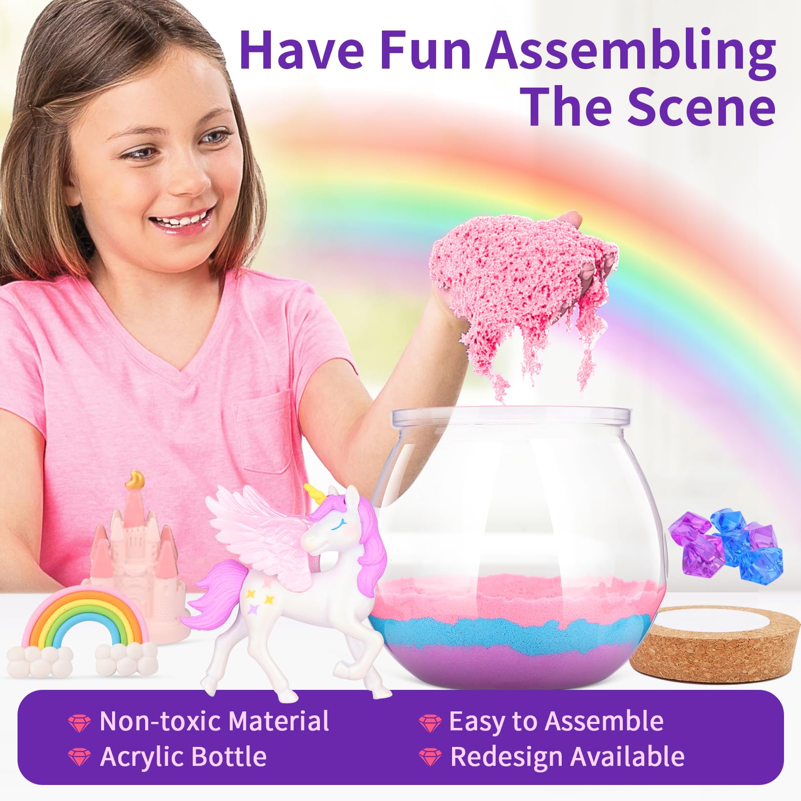 Envyvip gift-ready packaging makes a charming unicorn gift for birthdays