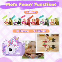 Envyvip Unicorn Camera with 32GB storage card for thousands of images