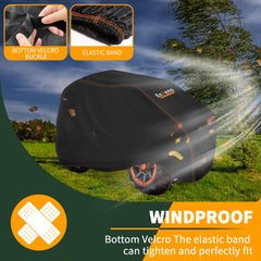 Enzeno Toy Car Cover with double-stitched seams prevents moisture entry.