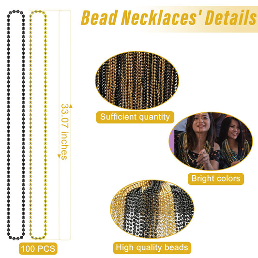 EOBOH bead necklace party favors brighten New Year events with stylish color.