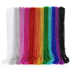 EOBOH Mardi Gras beads collection in a 33-inch necklace for festive parades.