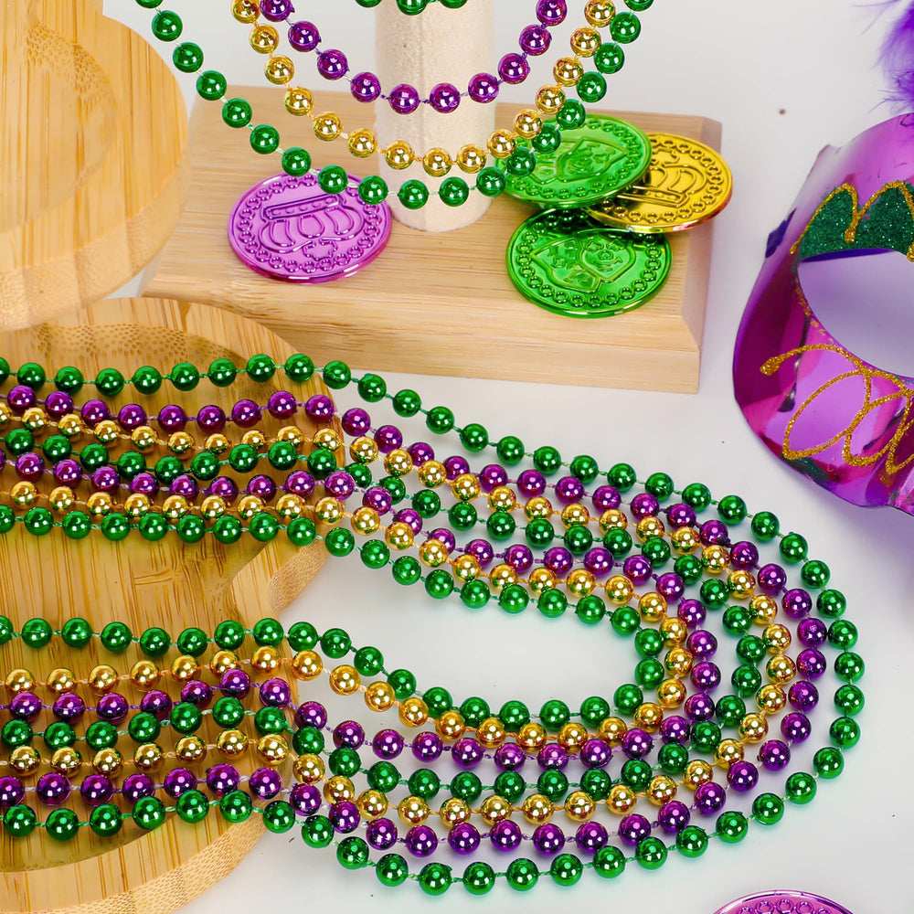 EOBOH beads used as parade decor to enhance festival atmosphere.