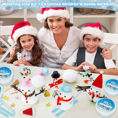 EOBOH snowman kit buttons—varied sizes for creative snowman styling.