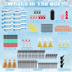 EOBOH Snowman Kit foam putty closeup showing soft, odor-free texture ideal for kids.