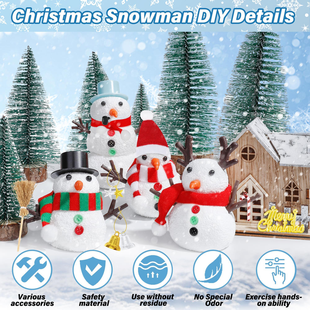 EOBOH Snowman Kit nose for quick character details during play