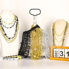 EOBOH Vibrant plastic beads offer durable color for all night wear