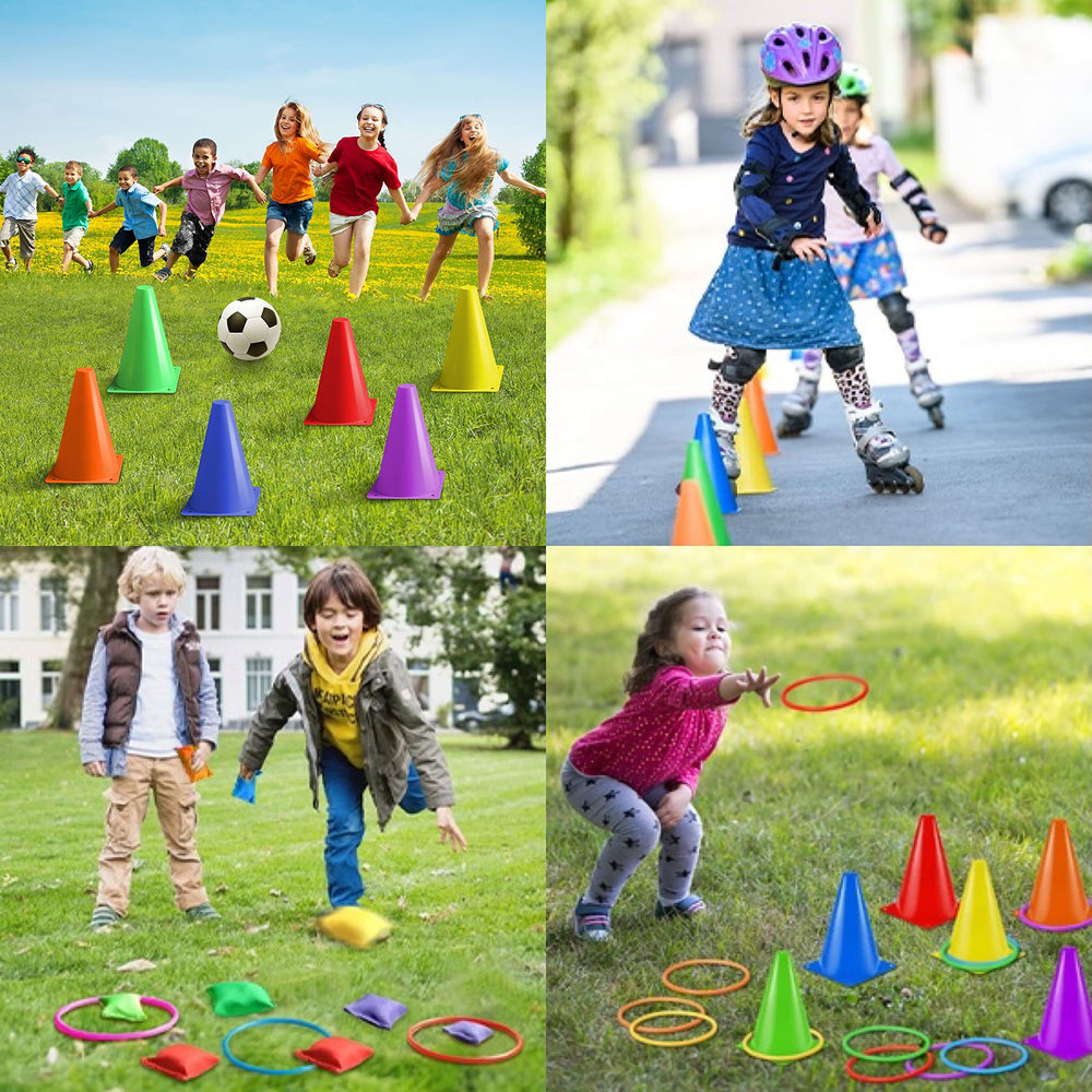 Eocolz 3-in-1 carnival games set for indoor and outdoor play.