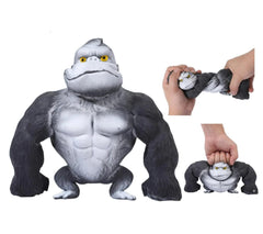 Eoepur Stretchy Gorilla Toy close-up shows durable armor skin for strong squeezes.
