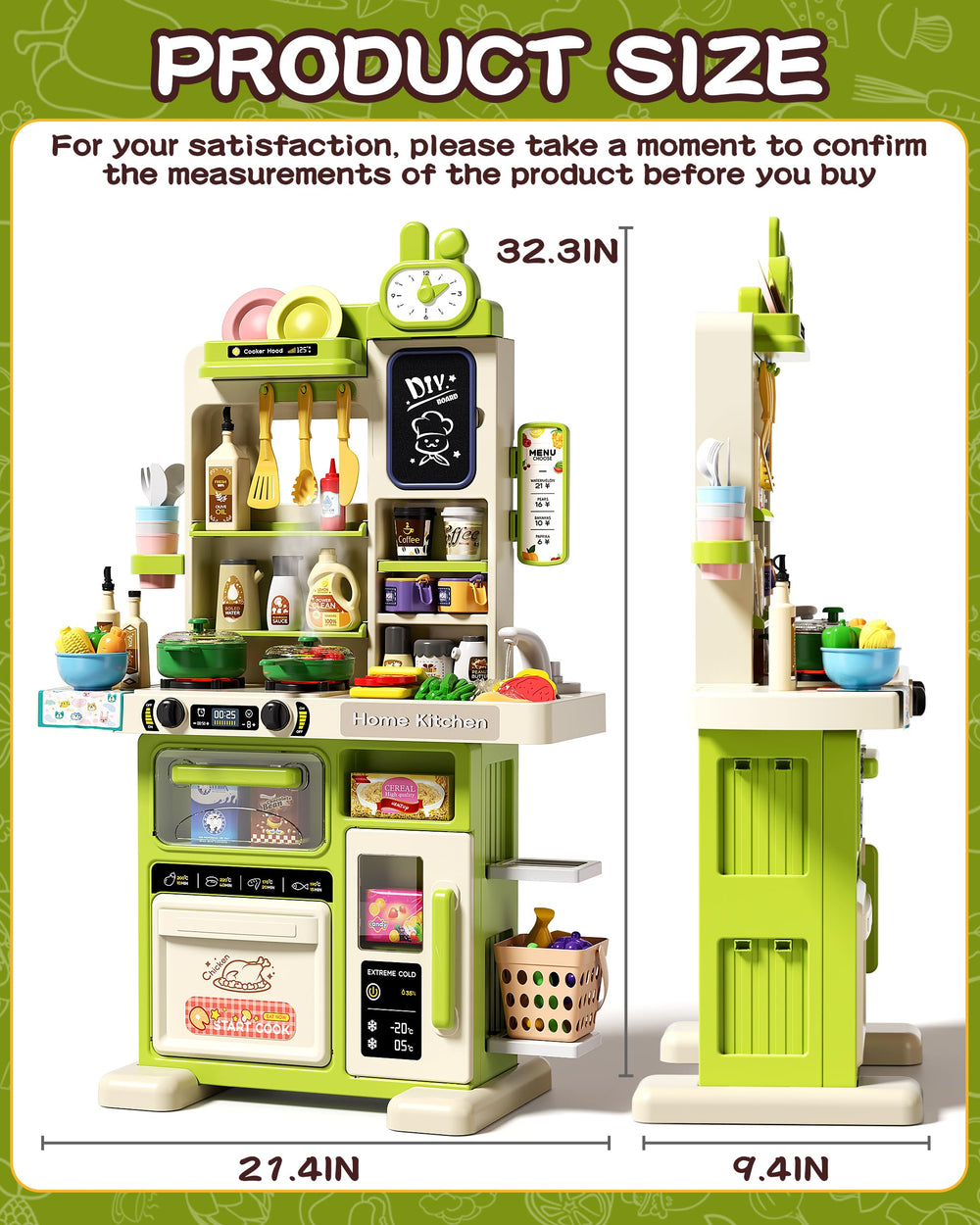 Eohemeral 63-piece kit with spray sink for realistic water play