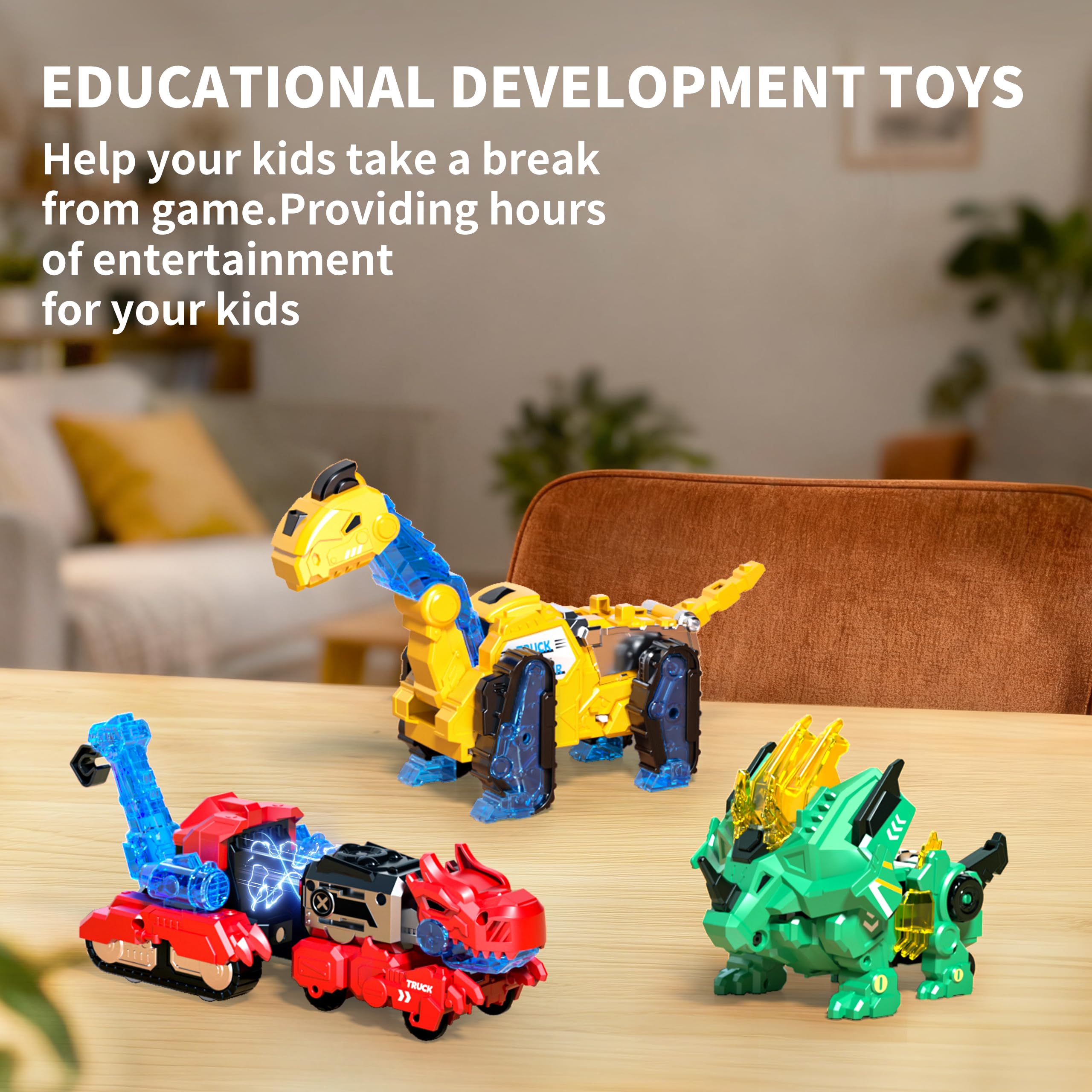 Eohemeral motor skills development through hands-on conversion between modes.