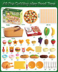 Eohemeral picnic basket with play mat for group storytelling
