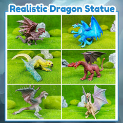 EOIVSH dragon toy variety of styles and poses sparks creative play