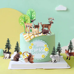 EOIVSH fawn figurine enhances storytelling and educational miniatures