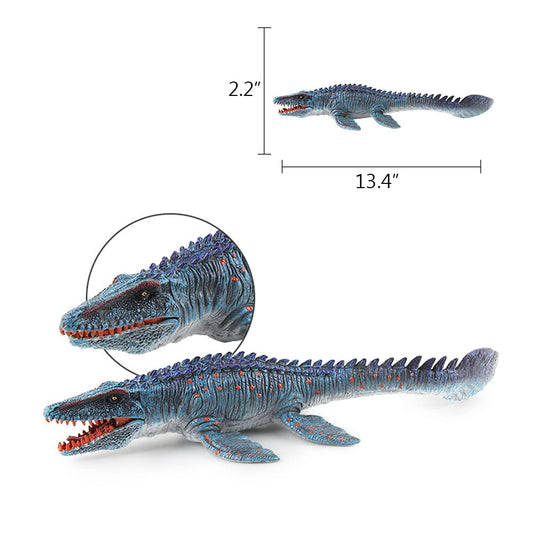 EOIVSH Mosasaurus toy with hand-painted details for lifelike texture