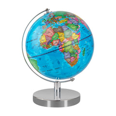 Eolivees 9-inch globe with stand shows clear borders for easy study