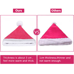 Eoocan gift-ready Santa hat — perfect present for kids and families.