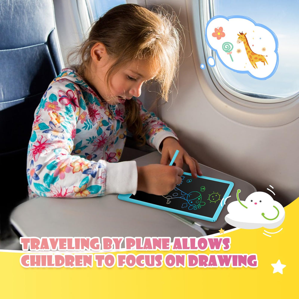 eoocoo durable 10-inch LCD screen built to withstand kid use.