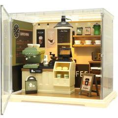 EP EXERCISE N PLAY coffee shop mini model kit with LED bulb.