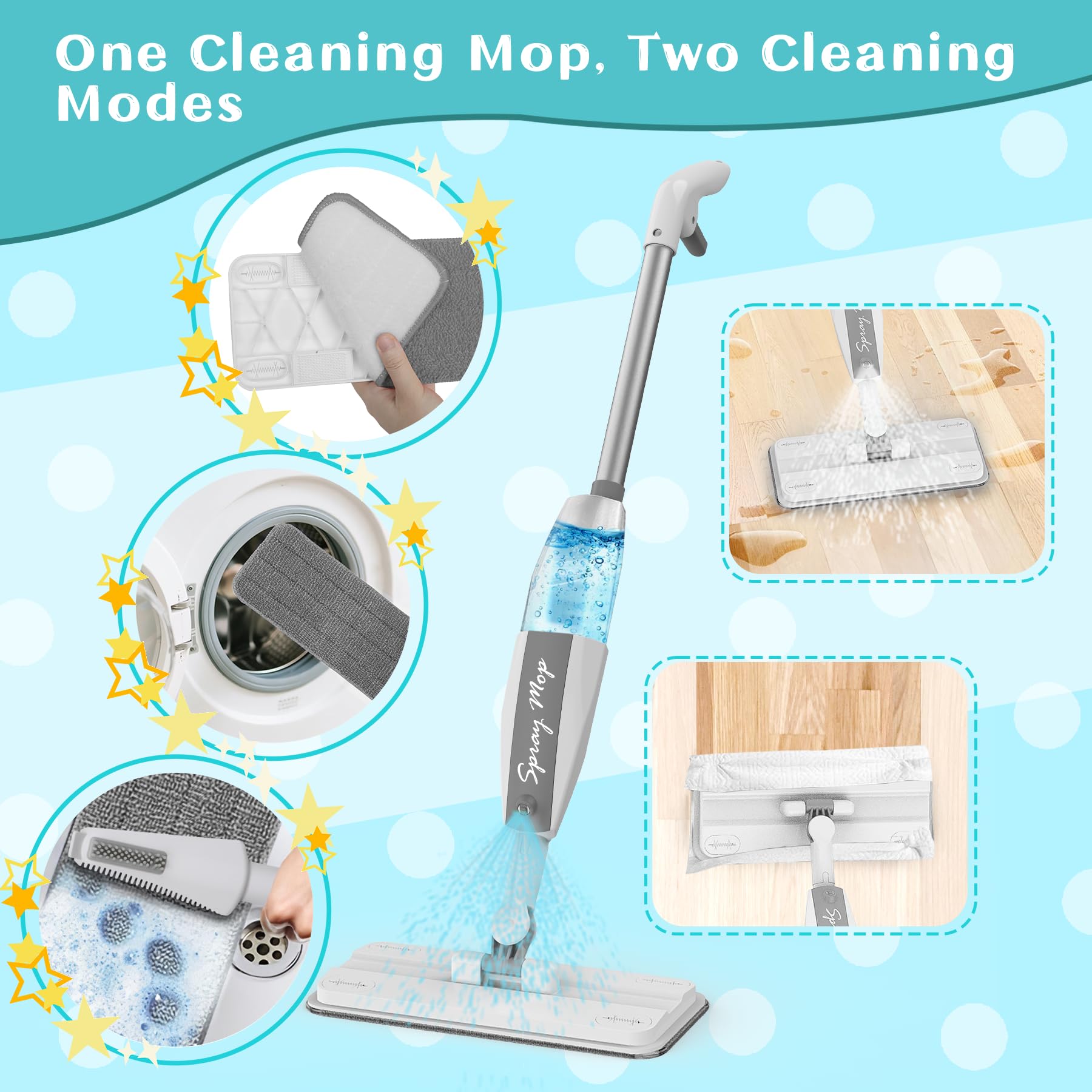 EP EXERCISE N PLAY extra microfiber cloth supports easy washing and reuse.
