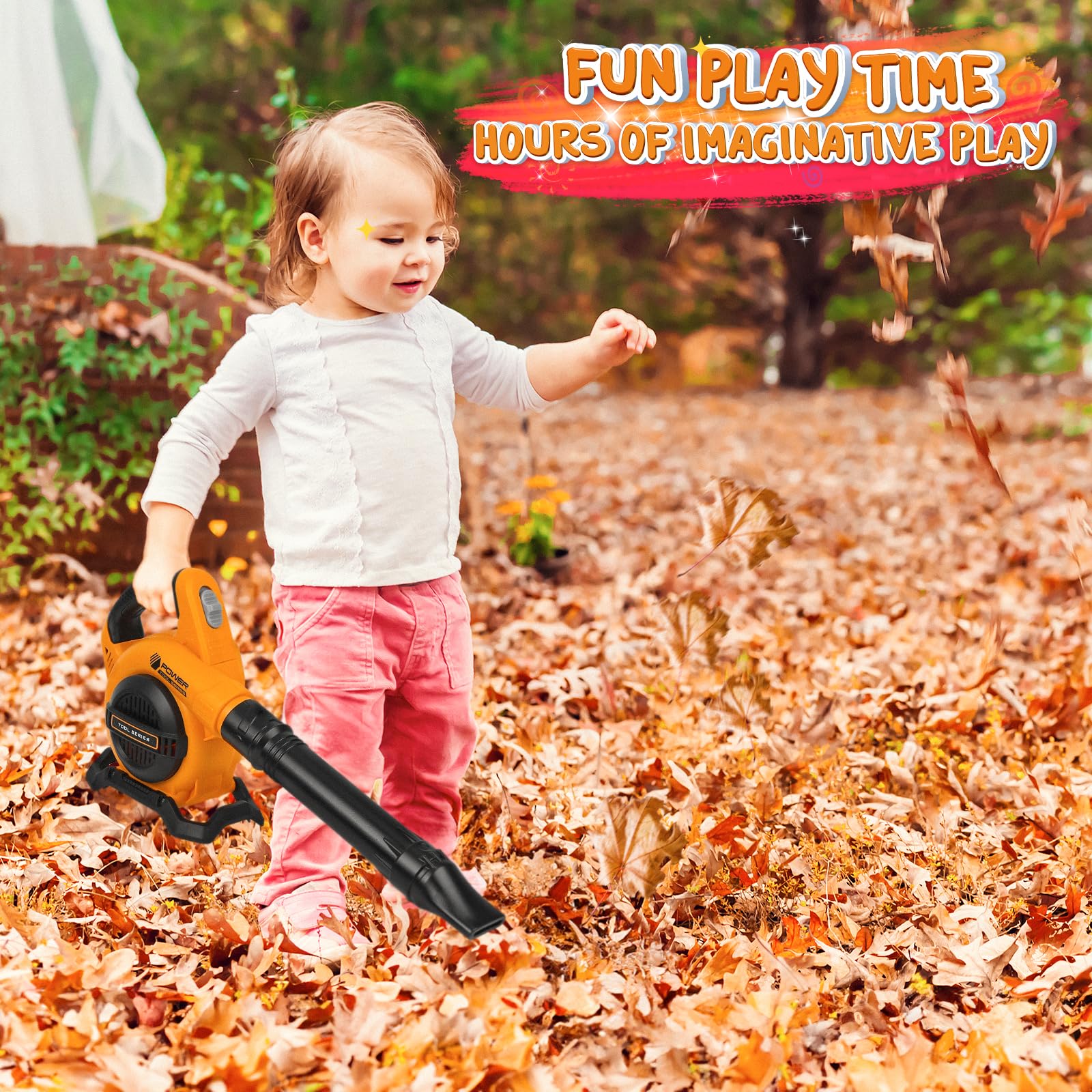 EP EXERCISE N PLAY leaf blower real engine sound enhances immersive role-play