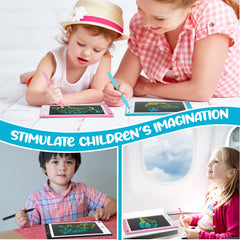 Epakh 8.5-inch LCD writing pad for kids, easy drawing and learning.