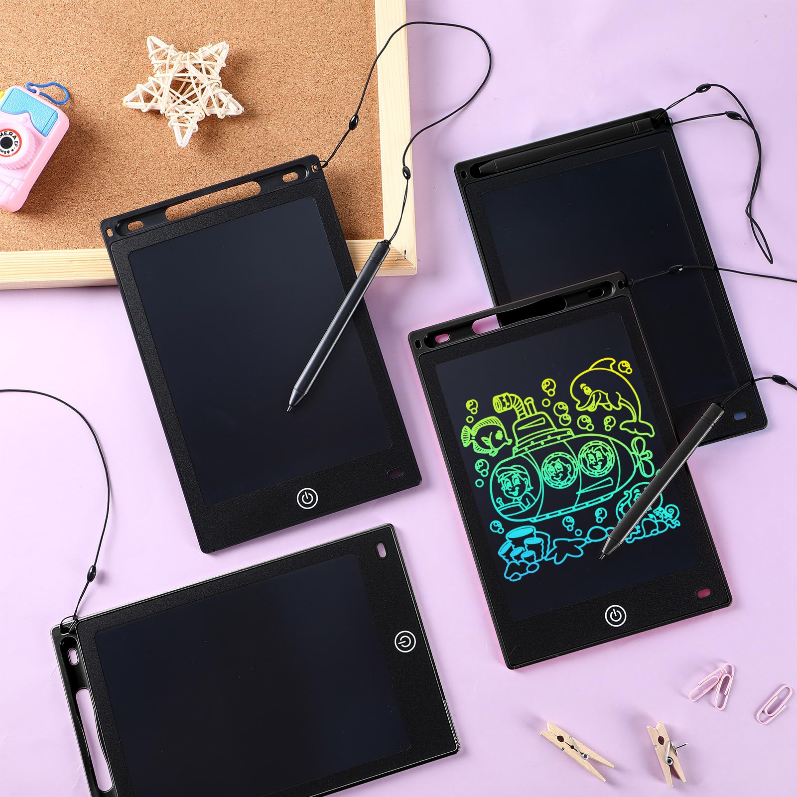 Epakh 8.5-inch screen with rounded corners protecting young eyes during play