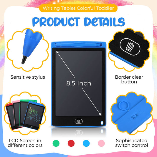Epakh LCD writing tablet with green border, portable doodling on the go.