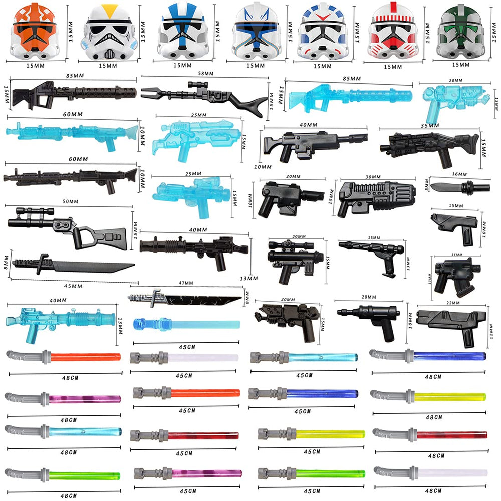 EPAZISOH energy weapons and cannons for enhanced action in play
