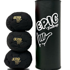 Epic Footbags Classic 3-Foot Bag Gift Set for versatile outdoor fun.