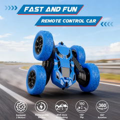 EPIMA RC car side view showing rugged ABS shell and grippy tires