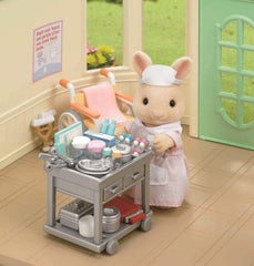 Epoch Nurse Set miniature accessories suggest realistic role-play options.