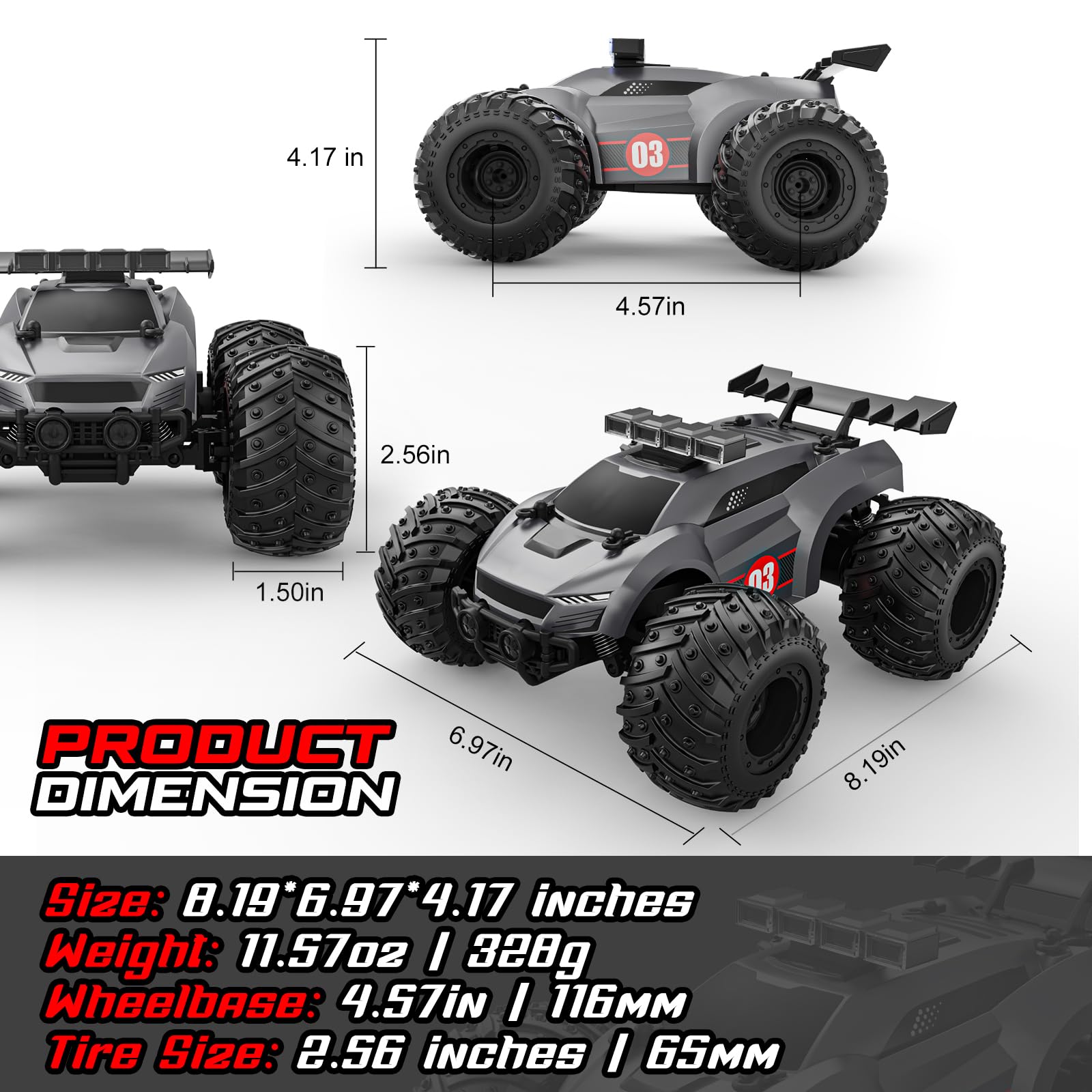 EpochAir durable ABS body and gears built for backyard adventures