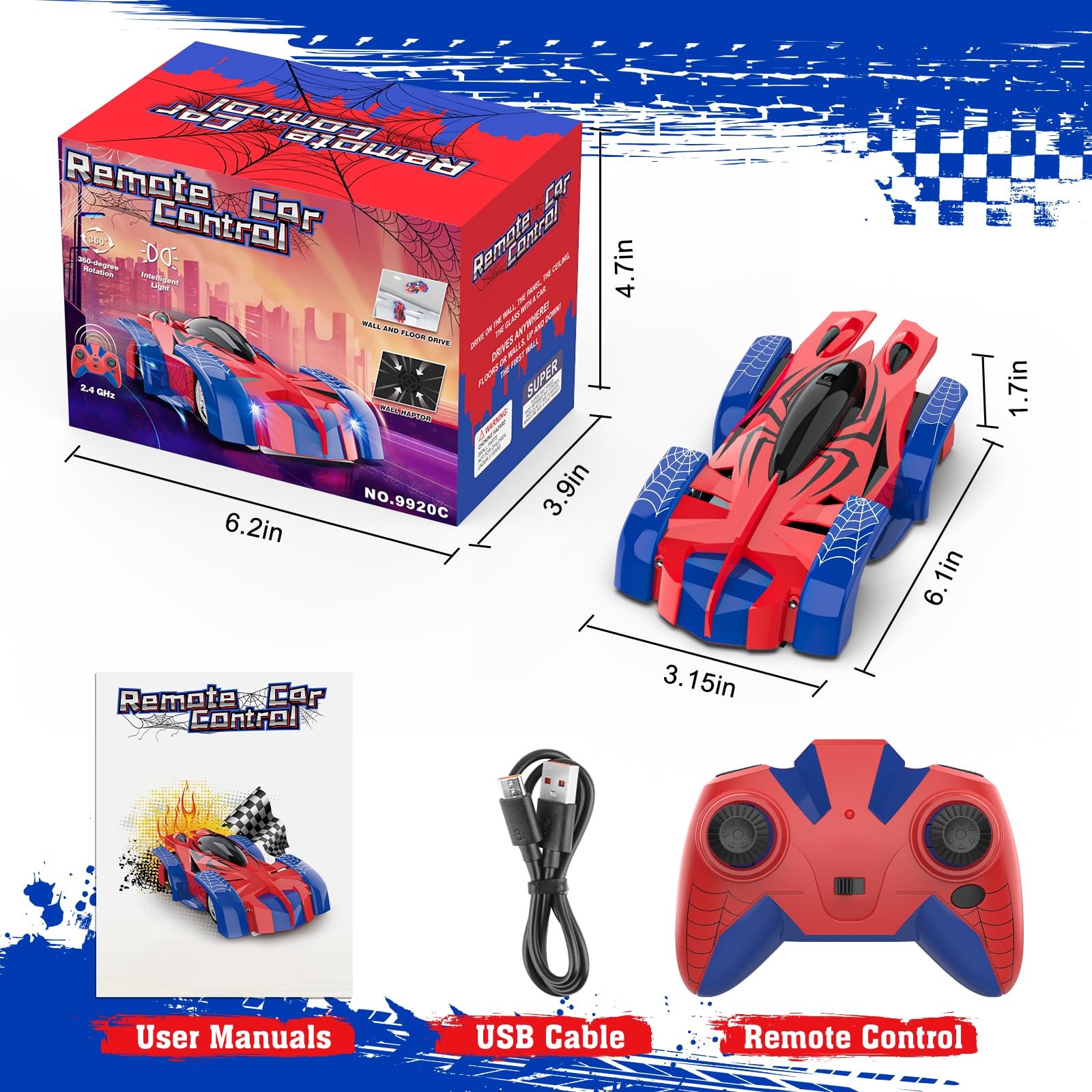 EpochAir gift-ready packaging for this red wall climber