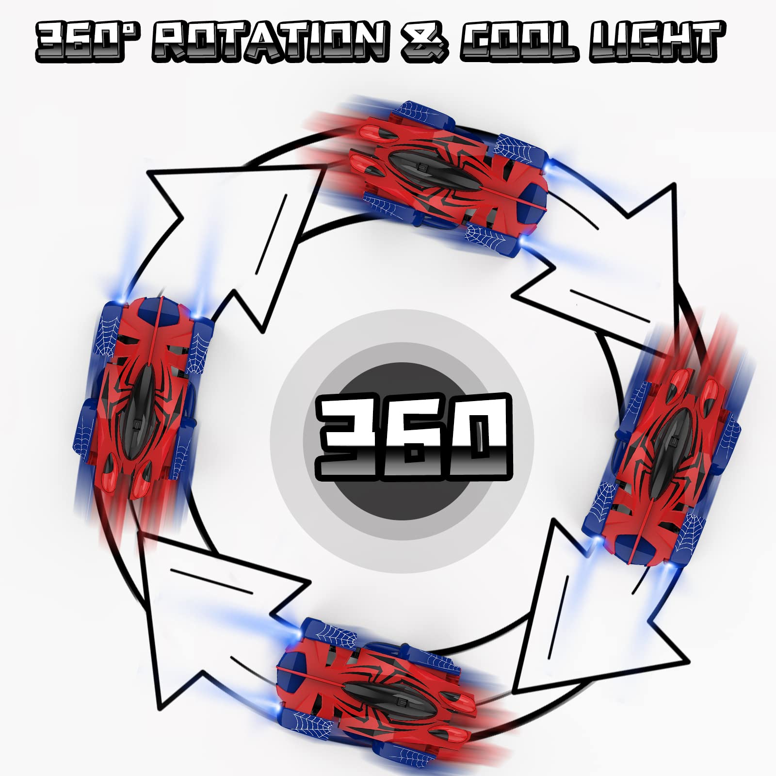 EpochAir 360-degree rotation demonstrates spinning tricks during play