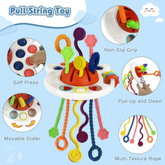 EPOGG activity-cube provides varied textures to encourage sensory development.