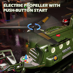 EPPO includes four die-cast metal vehicles for dramatic air-drops and rescues
