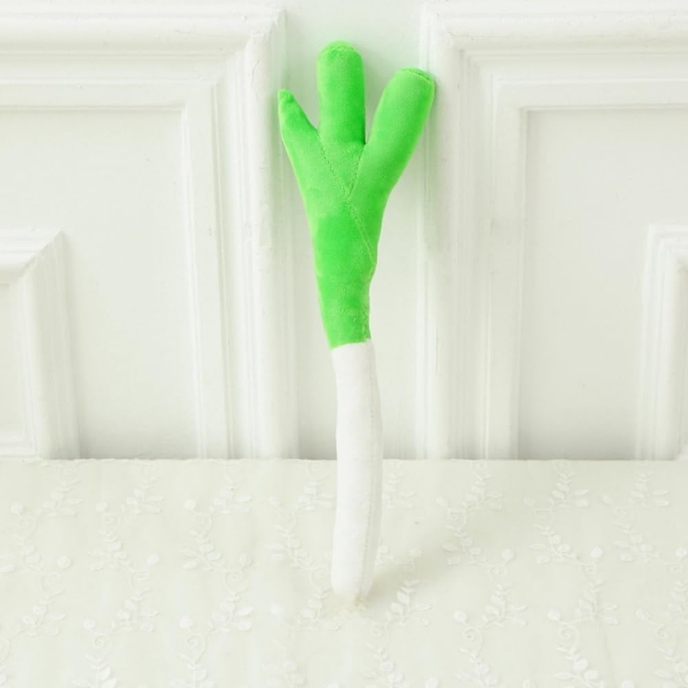 EPRHAY leek onion plush fabric texture close-up highlights soft touch for cozy hugging.