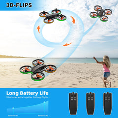 Epstur drone demonstrates altitude hold for steady hovering