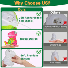 EPUMP dinosaur lamp gift packaging ideal for birthdays or holidays
