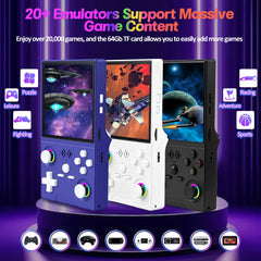 EraVortx XF40V 4.0-inch IPS display with crisp colors for retro gaming