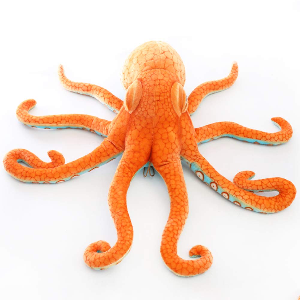 ERDAO giant octopus plush eyes shine, inviting bedtime stories