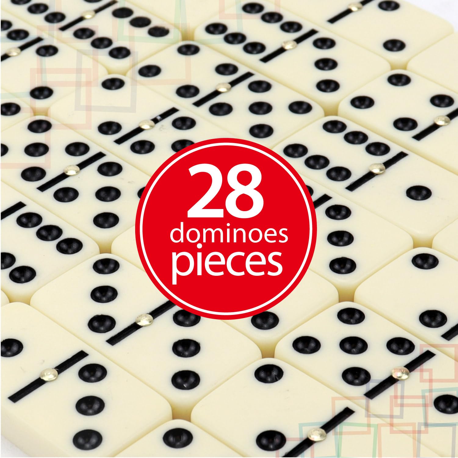 Gift-ready ERLLE dominoes for board game lovers and collectors