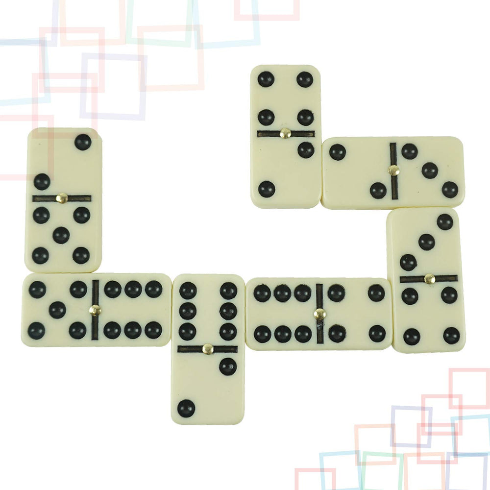 ERLLE jumbo dominoes packaging and included pieces
