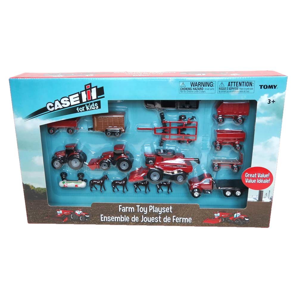 ERTL 1/64 farm accessories and animals to enhance storytelling on the farm