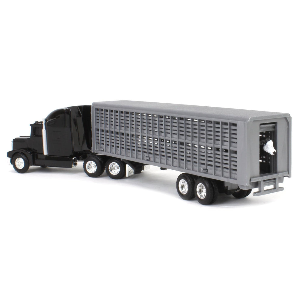 ERTL 1:64 truck and trailer set photo captures complete playset
