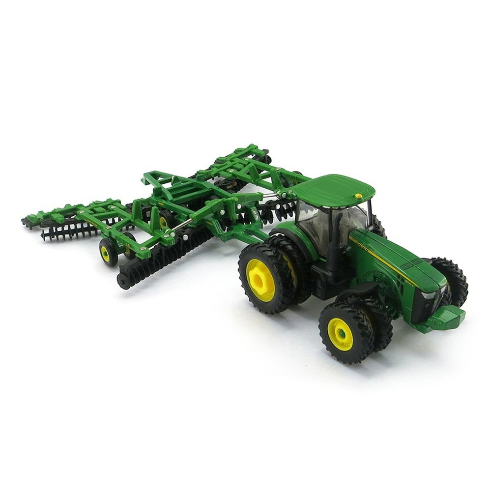 ERTL Model 637 disk tiller side view highlights authentic farming accessory