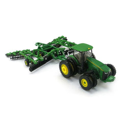 ERTL Model 637 disk tiller side view highlights authentic farming accessory