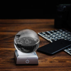 ERWEI decorative desk planet globe adds a unique focal point to any room.