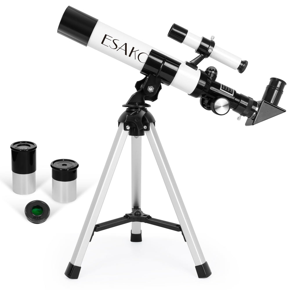 ESAKO Kids Telescope moon view for clear lunar observation and discovery